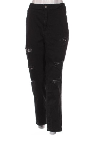 Dámske džínsy  Shine, Veľkosť 3XL, Farba Čierna, Cena  16,95 €