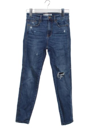 Blugi de femei Stradivarius, Mărime XS, Culoare Albastru, Preț 78,20 Lei