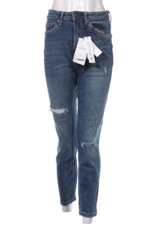 Дамски дънки Stradivarius, Размер S, Цвят Син, Цена 24,03 €