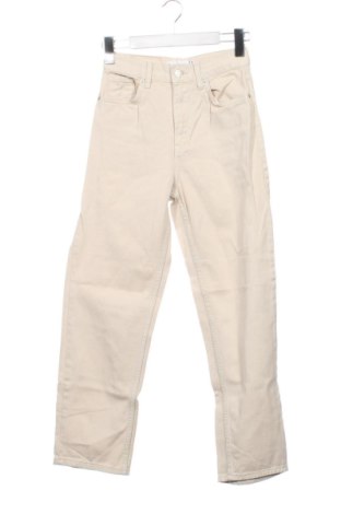 Blugi de femei Stradivarius, Mărime XS, Culoare Bej, Preț 78,20 Lei