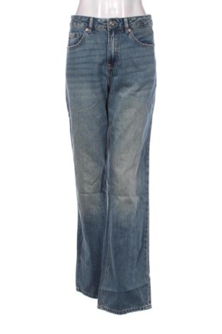 Blugi de femei Stradivarius, Mărime M, Culoare Albastru, Preț 91,99 Lei