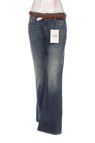 Dámske džínsy  Stradivarius, Veľkosť L, Farba Modrá, Cena  24,00 €