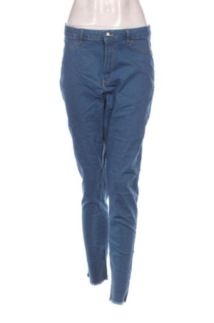 Blugi de femei Terranova, Mărime L, Culoare Albastru, Preț 82,99 Lei