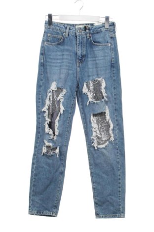Blugi de femei Topshop Moto, Mărime XS, Culoare Albastru, Preț 250,23 Lei