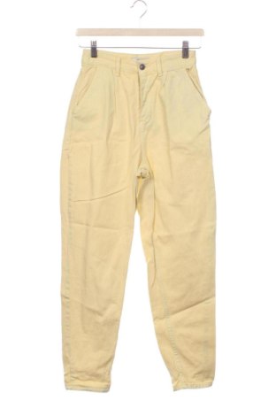 Damen Jeans Unbranded, Größe XXS, Farbe Gelb, Preis 15,99 €