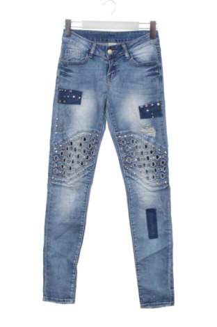 Damskie jeansy Unbranded, Rozmiar XS, Kolor Niebieski, Cena 78,99 zł