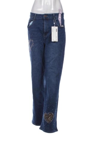 Damskie jeansy Unbranded, Rozmiar L, Kolor Niebieski, Cena 123,99 zł