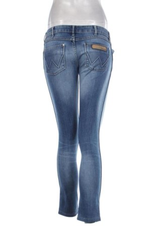 Damskie jeansy Wrangler, Rozmiar S, Kolor Niebieski, Cena 203,62 zł