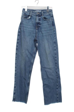Blugi de femei Zara, Mărime XS, Culoare Albastru, Preț 72,99 Lei