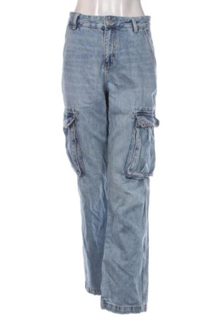 Blugi de femei Zara, Mărime M, Culoare Albastru, Preț 72,99 Lei