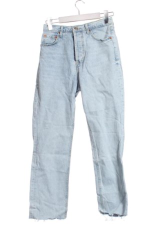 Blugi de femei Zara, Mărime S, Culoare Albastru, Preț 85,99 Lei