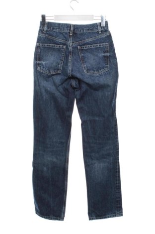 Blugi de femei Zara, Mărime XS, Culoare Albastru, Preț 78,20 Lei