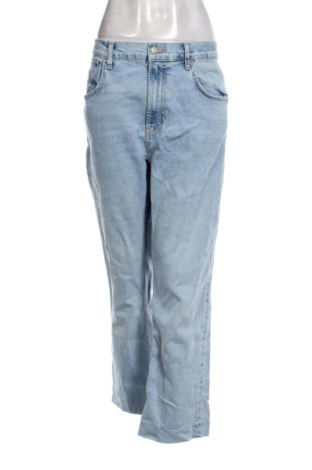 Damskie jeansy Zara, Rozmiar XXL, Kolor Niebieski, Cena 75,02 zł