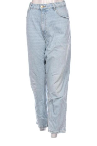 Damskie jeansy Zara, Rozmiar XL, Kolor Niebieski, Cena 72,99 zł