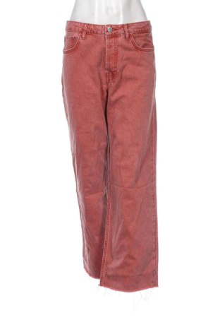 Blugi de femei Zara, Mărime M, Culoare Roșu, Preț 85,99 Lei