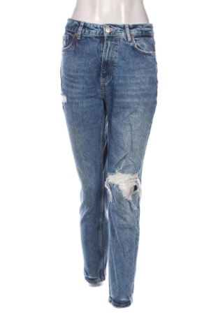 Damskie jeansy Zara, Rozmiar M, Kolor Niebieski, Cena 75,02 zł