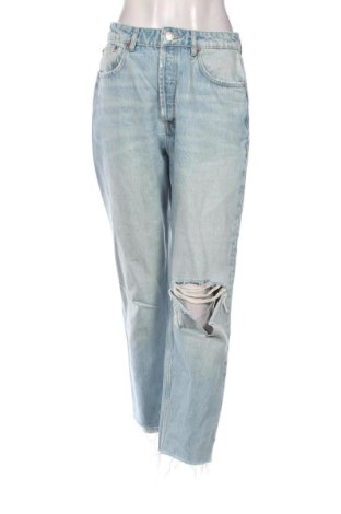 Damskie jeansy Zara, Rozmiar M, Kolor Niebieski, Cena 75,02 zł