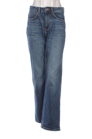 Blugi de femei Zara, Mărime M, Culoare Albastru, Preț 72,99 Lei