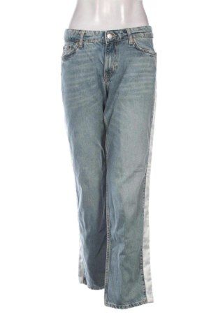 Damskie jeansy Zara, Rozmiar M, Kolor Niebieski, Cena 75,02 zł