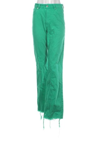 Blugi de femei Zara, Mărime S, Culoare Verde, Preț 85,99 Lei