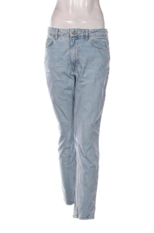 Blugi de femei Zara, Mărime L, Culoare Albastru, Preț 85,99 Lei