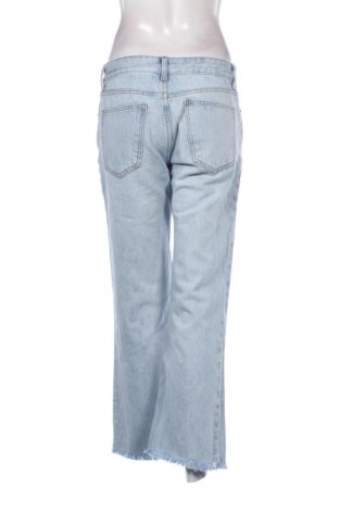 Blugi de femei Zara, Mărime L, Culoare Albastru, Preț 72,99 Lei