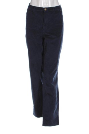 Damen Cordhose John Baner, Größe 3XL, Farbe Blau, Preis 15,00 €