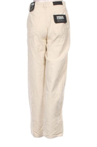 Pantaloni de velvet de femei Urban Classics, Mărime S, Culoare Ecru, Preț 243,99 Lei