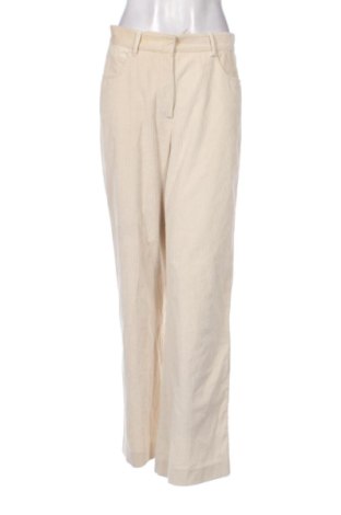Pantaloni de velvet de femei Weekend Max Mara, Mărime M, Culoare Bej, Preț 401,42 Lei