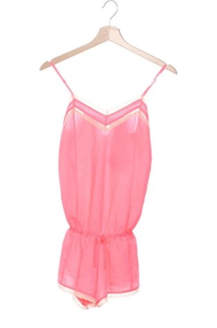 Kurzer Damenoverall Censored, Größe XS, Farbe Rosa, Preis 31,65 €