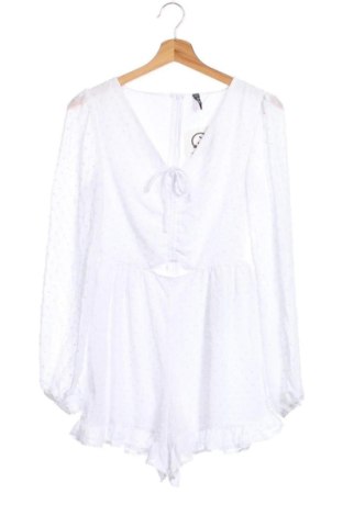 Dámská krátka kombinéza  Fb Sister, Veľkosť XXS, Farba Biela, Cena  23,95 €