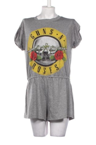 Дамски къс гащеризон Guns N' Roses, Размер XL, Цвят Сив, Цена 8,77 €