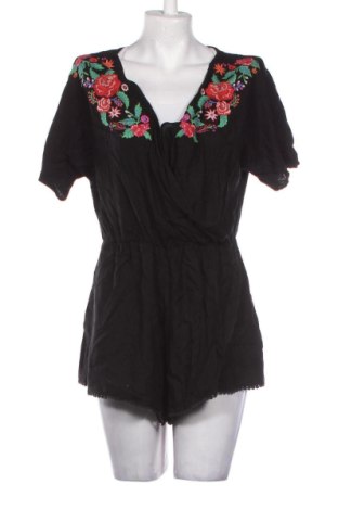 Salopetă scurtă de damă H&M Divided, Mărime XL, Culoare Negru, Preț 123,99 Lei