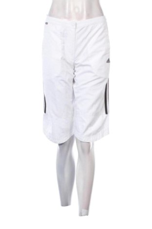 Pantaloni scurți de femei Adidas, Mărime L, Culoare Alb, Preț 90,67 Lei