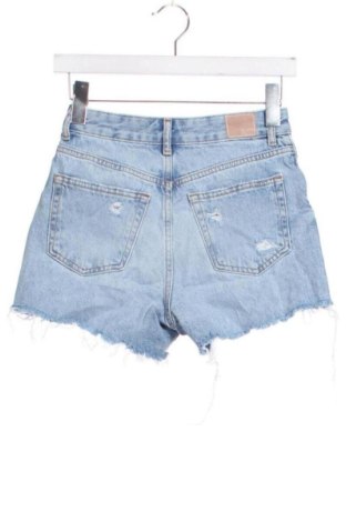 Pantaloni scurți de femei Bershka, Mărime XXS, Culoare Albastru, Preț 60,99 Lei