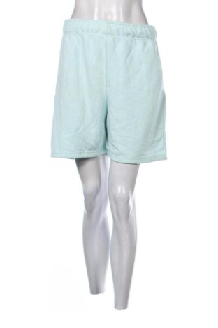Pantaloni scurți de femei Bershka, Mărime L, Culoare Albastru, Preț 98,99 Lei