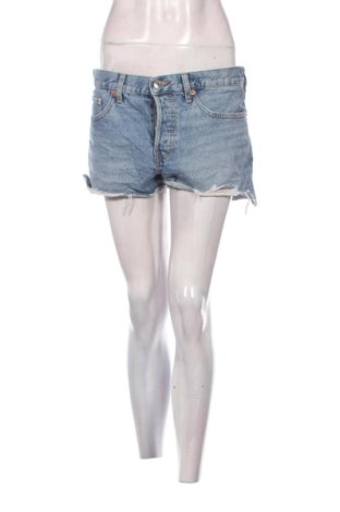 Pantaloni scurți de femei Mango, Mărime L, Culoare Albastru, Preț 56,99 Lei