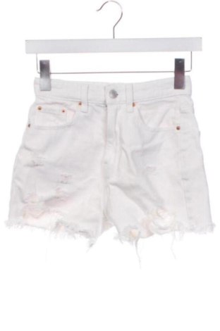 Pantaloni scurți de femei Sinsay, Mărime XXS, Culoare Alb, Preț 52,13 Lei