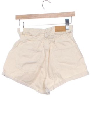 Damskie szorty Stradivarius, Rozmiar XXS, Kolor ecru, Cena 51,99 zł