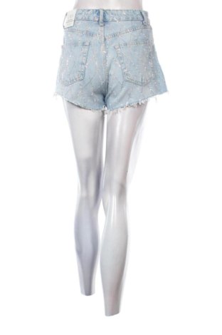 Pantaloni scurți de femei Zara, Mărime S, Culoare Albastru, Preț 93,84 Lei