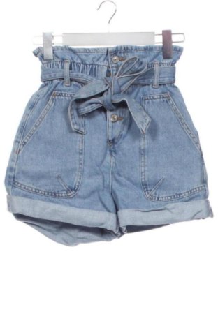Pantaloni scurți de femei Zara, Mărime XXS, Culoare Albastru, Preț 41,71 Lei