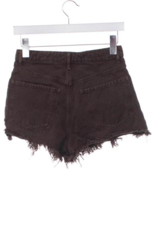 Pantaloni scurți de femei Zara, Mărime XS, Culoare Maro, Preț 41,71 Lei