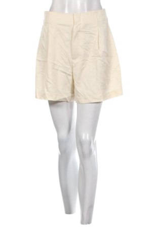 Pantaloni scurți de femei Zara, Mărime S, Culoare Ecru, Preț 63,99 Lei