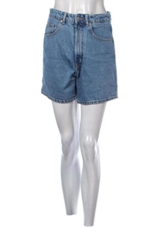 Pantaloni scurți de femei Zara, Mărime S, Culoare Albastru, Preț 41,71 Lei