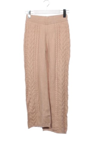 Pantaloni de piele pentru damă SHEIN, Mărime XS, Culoare Maro, Preț 103,99 Lei