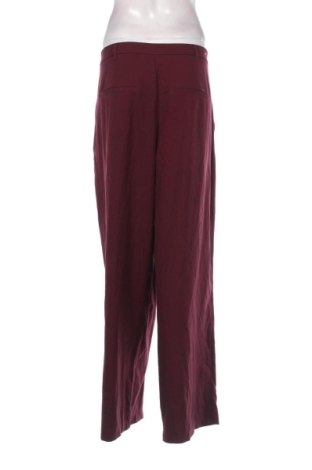 Pantaloni de femei Bershka, Mărime XXL, Culoare Roșu, Preț 82,99 Lei