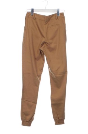 Damskie spodnie Bershka, Rozmiar XS, Kolor Beżowy, Cena 79,15 zł