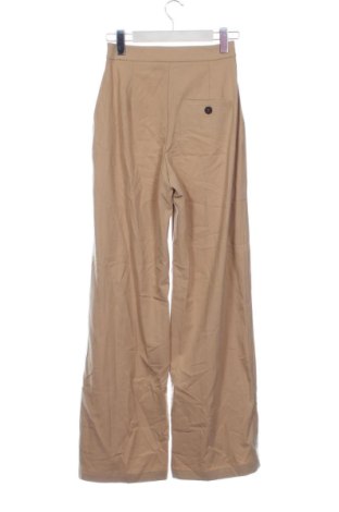 Pantaloni de femei Bershka, Mărime XXS, Culoare Bej, Preț 91,99 Lei