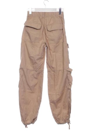 Dámské kalhoty  Bershka, Velikost XS, Barva Béžová, Cena  439,00 Kč