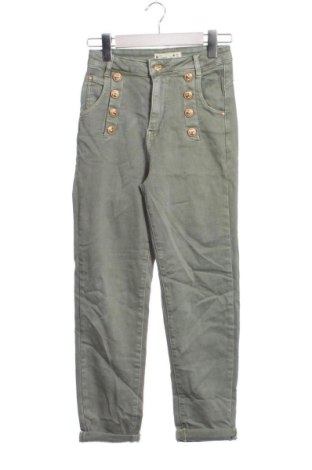 Γυναικείο παντελόνι Denim Life, Μέγεθος XXS, Χρώμα Πράσινο, Τιμή 25,99 €